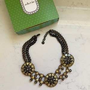 ♦️SOLD♦️Stella & Dot Estate Crystal Bib Necklace